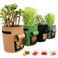 Vegetable Seeds Growing Bags Home Garden Potato Pot Greenhouse Plant Grow Container Bags Vertical Garden Seedling Bag D20
