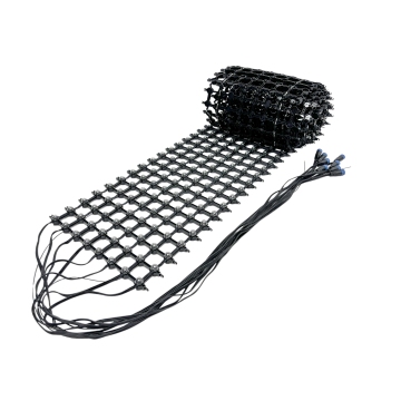 Outdoor Waterproof Flexible Mesh LED Display