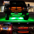 OKEEN 4p*60cm DRL under car light strip Grille Flashing Light Decorative lights with turn signal for truck automobiles jeep