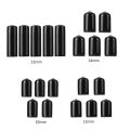 5pcs 10/12/13/14mm Plastic Pool Cue Tip Protector Case Indoor Club Pub Family Game Snooker Billiard Accessories