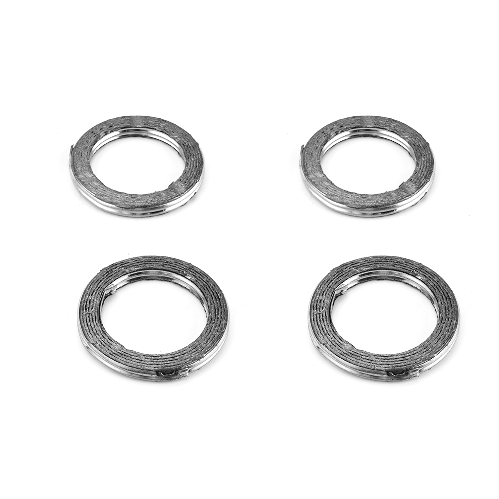 NICECNC Exhaust Gaskets 4 Pcs Metal Graphite for Suzuki GSF600 GSX600 GSX750 GSX1100 Metal graphite 32 X 42 X 5.5mm