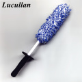 Lucullan Top Microfiber Premium Wheels Brush Non-Slip Handle Easy to Cleaning Rims Spokes Wheel Barrel & Brake Caliper