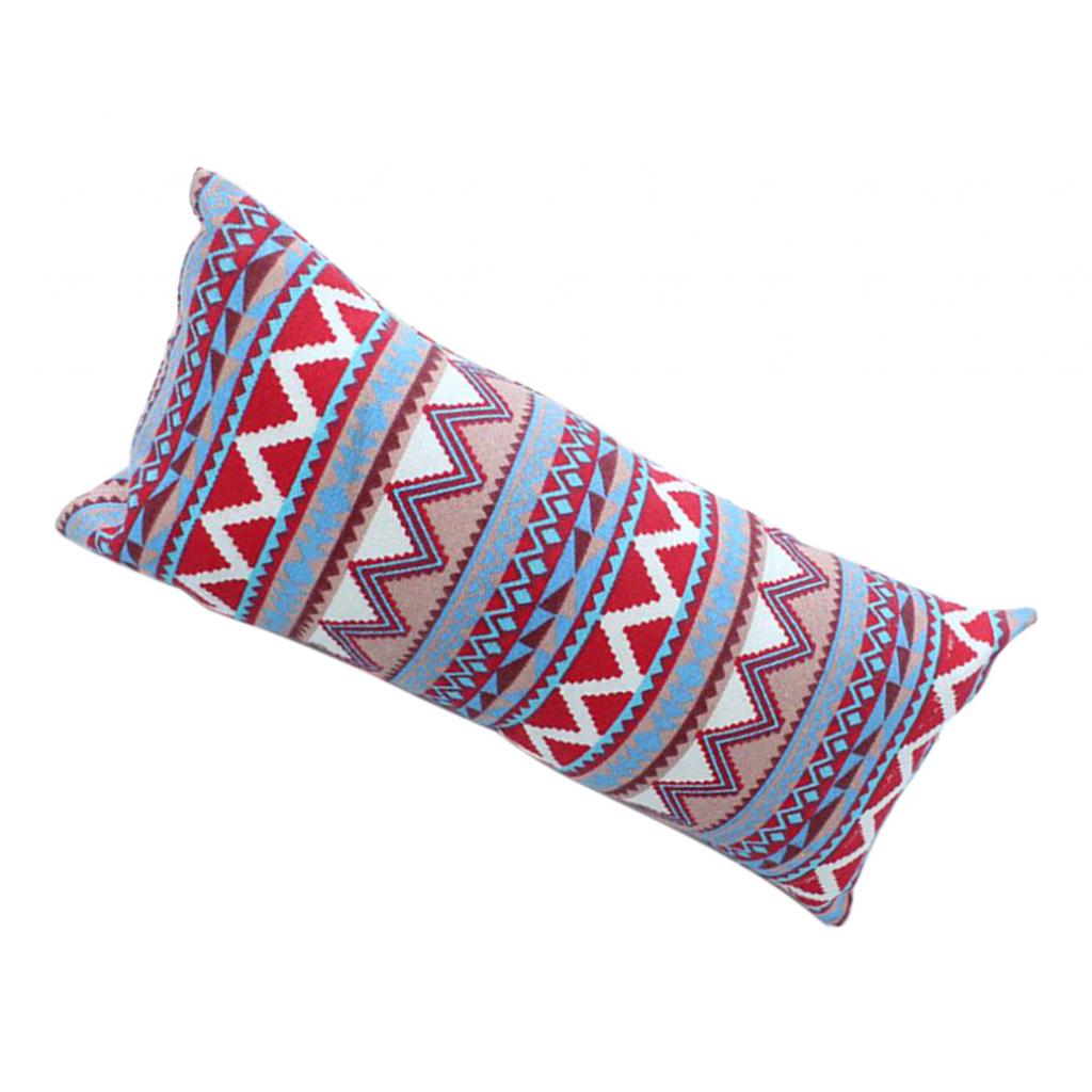 1pc Outdoors Premium Camping Pillow Cotton Pillows Sleep Cushion Backpacking Travel National Style Random Color