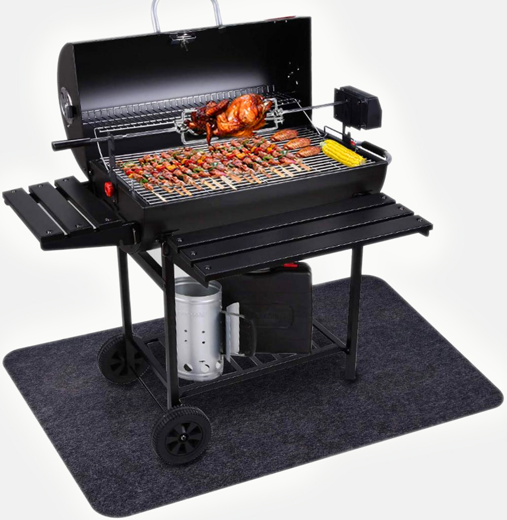 BBQ Floor Under Grill Mat