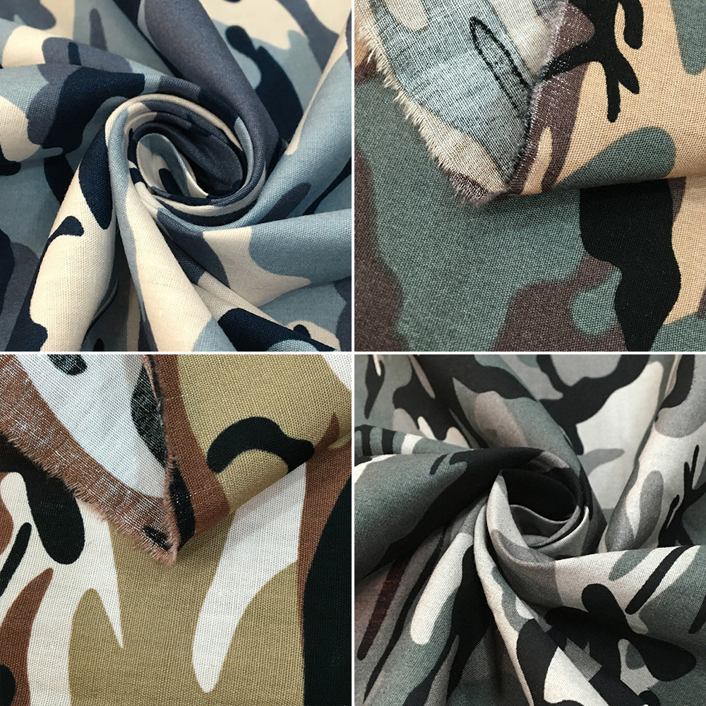 Camouflage Fabric DIY Printed Cotton Fabric Cloth Sewing Quilting Fabrics for Patchwork Needlework DIY Handmade Accessories
