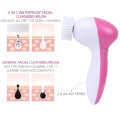 Facial Cleansing Brush 5 in 1 Electric Facial Massager with 10pcs/set Blackhead Remover Needls Pore Cleaner for Beauty Skin Care
