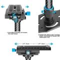 Neewer Carbon Fiber 24 inches/60 centimeters Handheld Stabilizer with 1/4 3/8 inch Screw Quick Shoe Plate