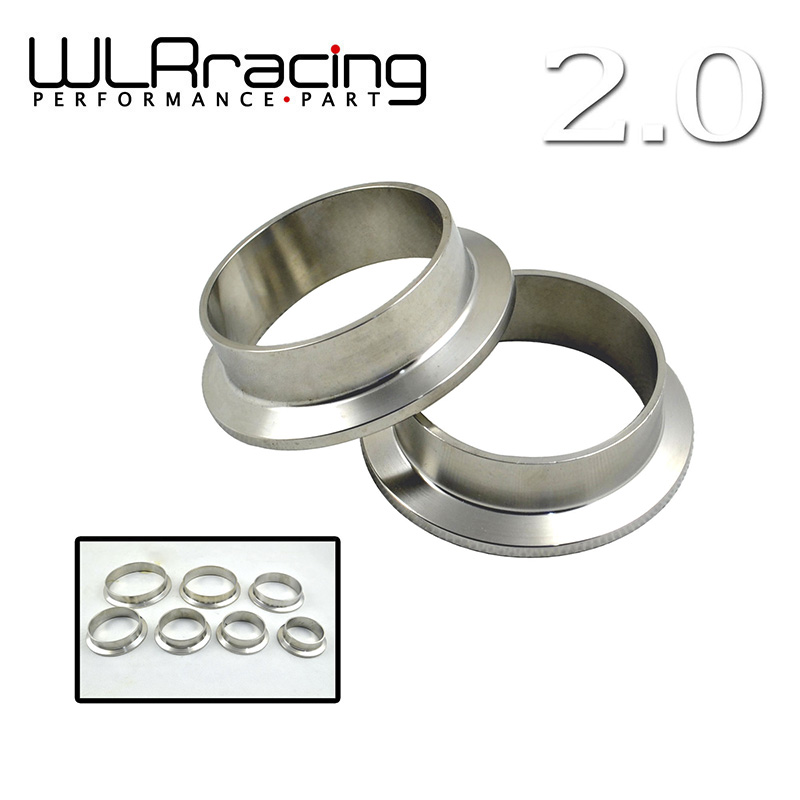 WLR RACING - (2PC/LOT) 2" V-Band Flange High Quality Stainless Steel 304 V Band Flange WLR-VFN2