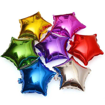 5pcs Five-pointed star foil balloon air Helium Ballon baby shower Birthday Party Decoration For Kids wedding supplies globos