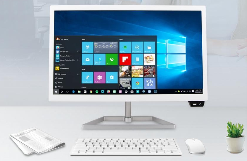OEM 18.5 21.5 23.5 27 inch pC with CPU i3i5i7 OS Android Windows all in one computer Quad core 1GB DDR3 8GB pc desktops