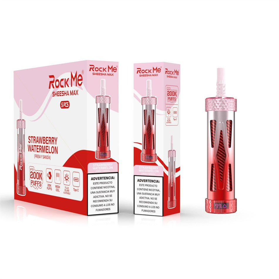 rock me sheesha max 200K puffs