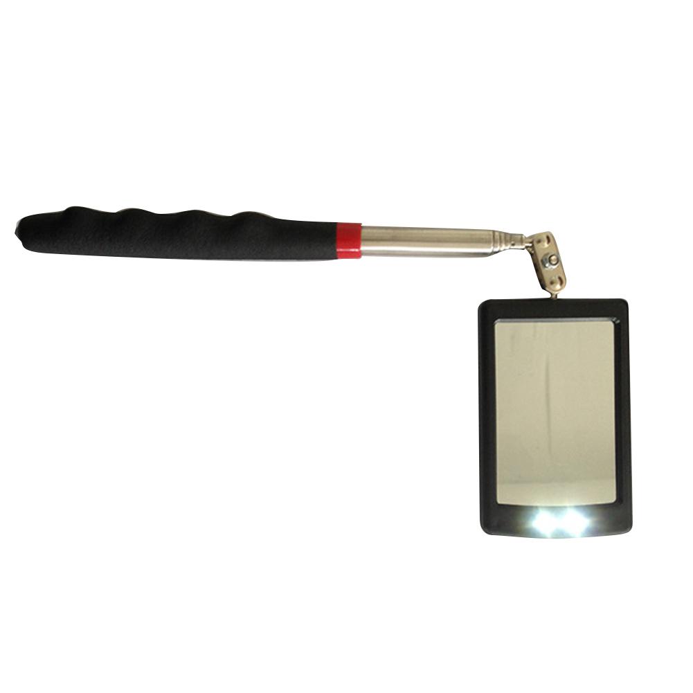 Car Repair Tools Automotive Telescopic Detection Lens Inspection Repair Telescopic Inspection Mirror Adjustable With Led Light