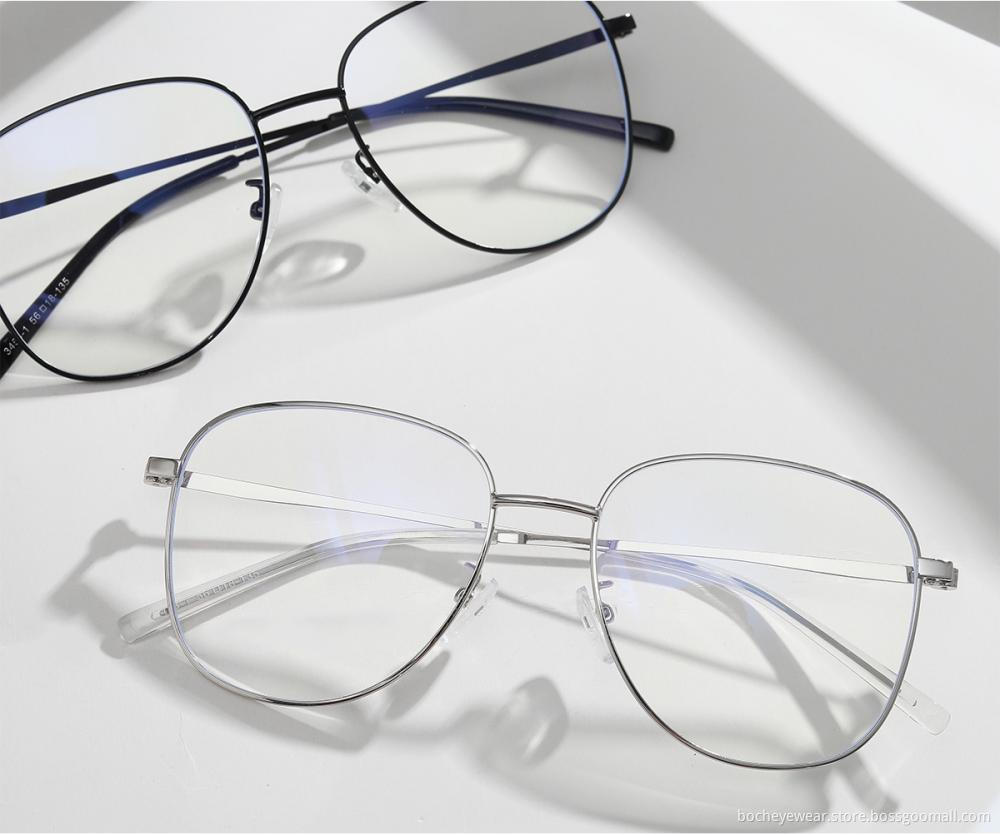 Fashion Anti Eyeglasses Optical Frame Computer Blue Light Blocking Glasses