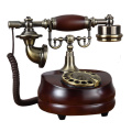 Classic Retro Corded Telephone Rotary Dial Phone Landline, Mechanical Dual Bell, Electronic Bell Old Fashioned Phone for Home