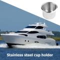1pc Stainless Steel Cup Drinking Holder for Barge Marine Boat Car Truck Camper