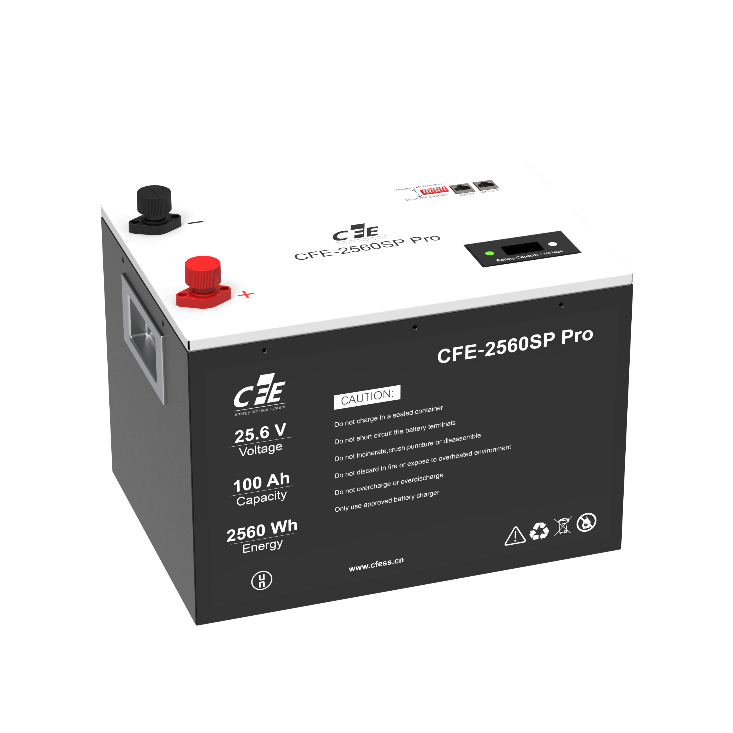 2.56kWh lithium battery