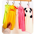 New Baby Hand Towel Soft Children's Cartoon Animal Hanging Wipe Bath Face Towel super soft Bath Beach Towel Washcloth Baby Towel