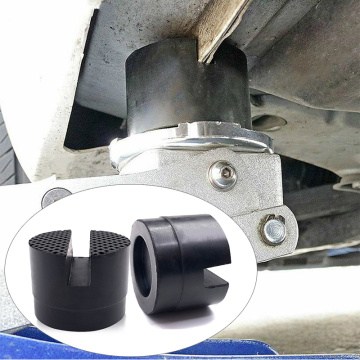 Car Jack Pad Rubber Support Pad Floor Slotted Frame Protector Adapter Jacking Disk Pad Tool for Pinch Weld Side Lifting Disk