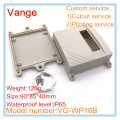 1pcs/lot extruded injection housing waterproof case IP65 ABS plastic project box diy for electronic product 90*85*40mm