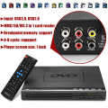 110V-240V USB Portable Multiple Playback DVD Player ADH DVD CD SVCD VCD Disc Player Home Theatre System With Romote Control