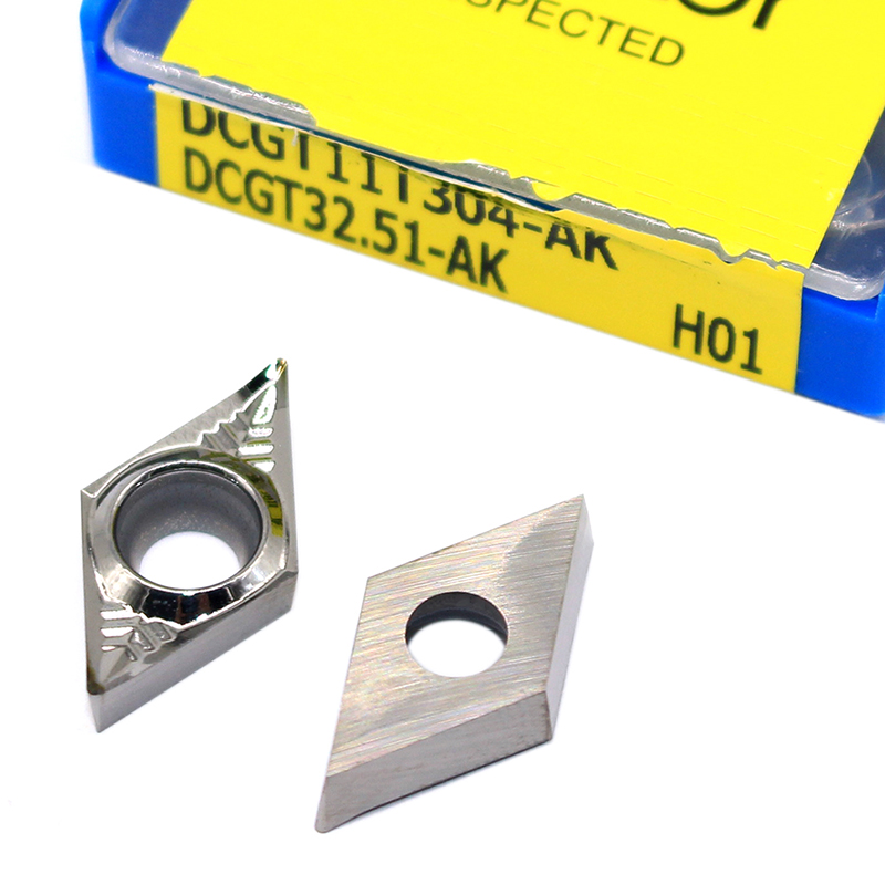 DCGT11T302 DCGT11T304 DCGT11T308 AK H01 100% original Insert Milling Cutter Aluminum Alloy CNC Lathe Tool Aluminum Processing