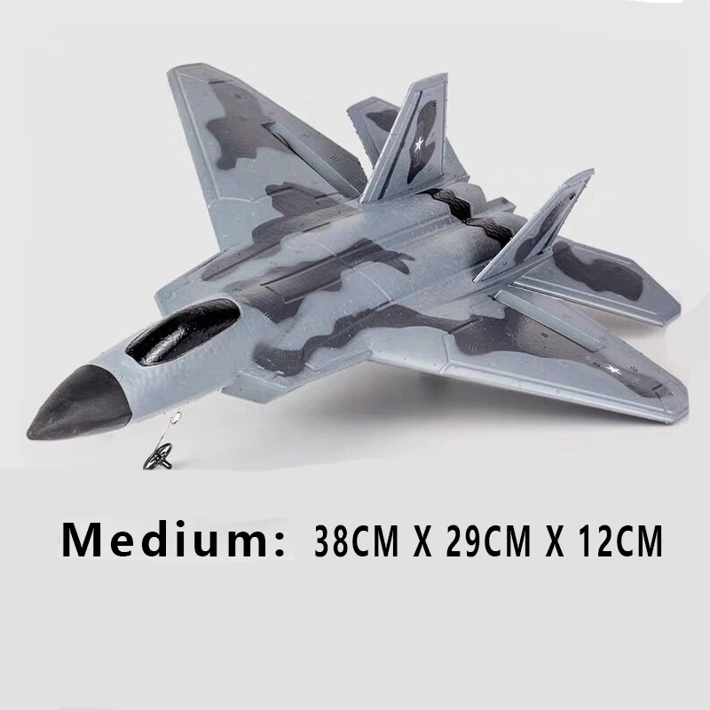 F22 Remote Control Aircraft Fixed-Wing Glider Electric Airplane Model Toy Model Educational Toy Gift For Children Kid Adult