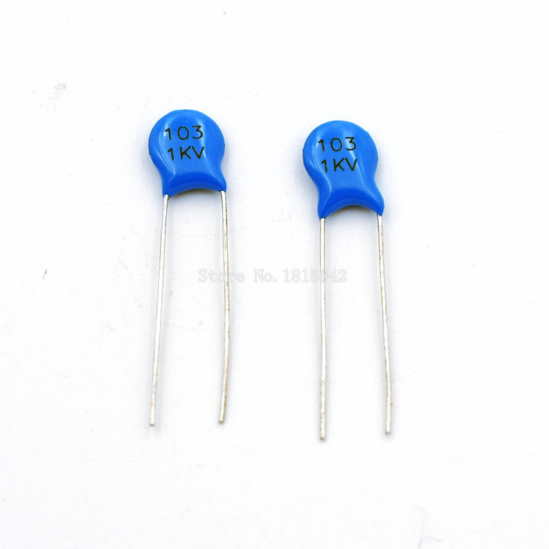 100PCS/LOT 1KV 103 10NF High Voltage Ceramic Capacitors DIP Capacitance 1000V 10nf