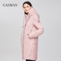 GASMAN 2020 Thick down parkas women's winter jacket hooded Fashion brand women coat Female quality Mid-length warm coats new 007