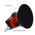 5 Inch Air Sander Non-vacuum Matte Surface Circular Pneumatic Sander Random Orbital Sander Polished Grinding Machine Hand Tools