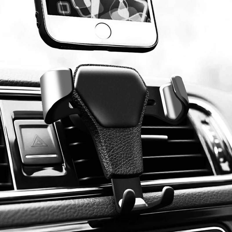  Gravity Car Holder For Phone in Car Air Vent Clip Mount No Magnetic Mobile Phone Holder Cell Stand Support For iPhone X 7
