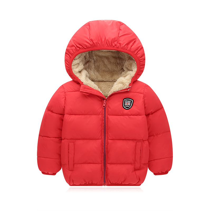 LZH Baby Boys Jacket 2020 Autumn Winter Jackets For Girls Clothes Kids Warm Hooded Fleece Outerwear Coat For Boy Children Jacket