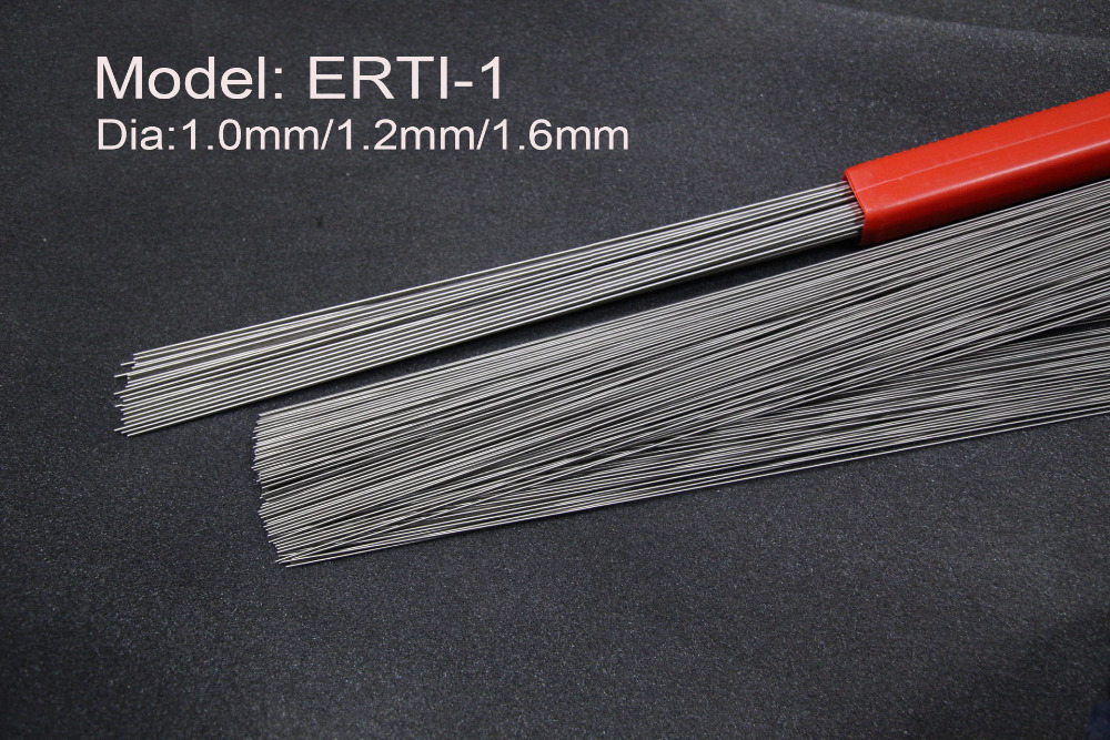 1KG/LOT ERTI-1 Titanium Alloy TIG Mold Welding Wire Titanium wire Pure Titanium Soldering Wire 1.0/1.2/1.6mm