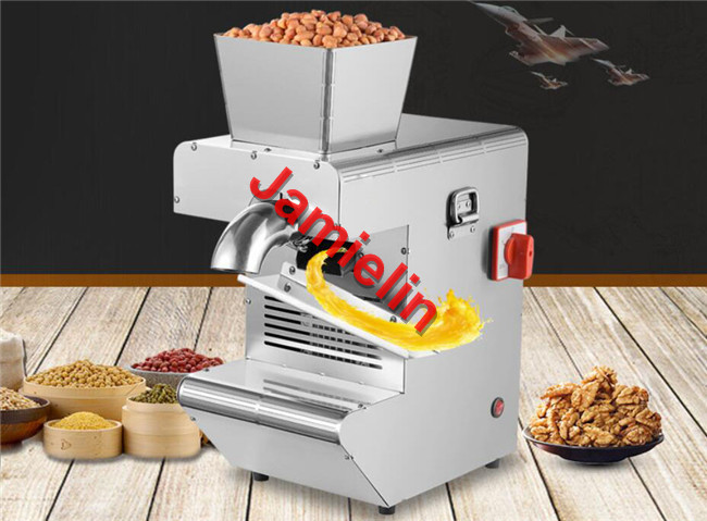 Full-automatic Stainless Steel Timing Sesame Cold and Hot Double Press Cold&Hot Oil machine /Sesame/Melon seeds/Rapeseed/Flax