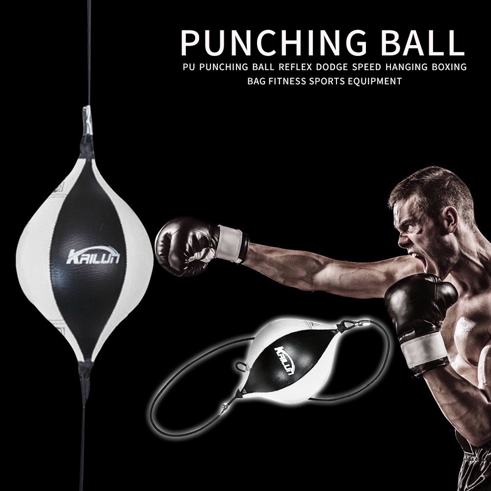 PU Punching Ball Reflex Dodge Speed Hanging Boxing Bag Fitness Sports Equipment for Indoor Exercise Sport Ornament