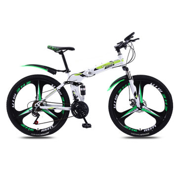 Sports and Entertainment Bicycle Folding Mountain Bike Speed Double Shock Absorber Male and Female Adult Mountain Bike