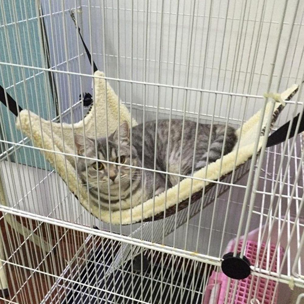Hanging Cat Hammock Pet Supplies Cat Sleeping Bag Breathable Cage Double Sided Available Hot Cat Bed Mat