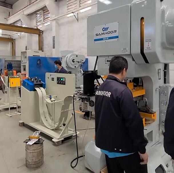 45 tons reed blades punch press (2)