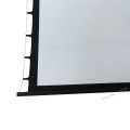 Flat Surface Tab Tension HD Projection Screen 92inch 2037x1145mm Viewable With 12V Trigger For Office Education