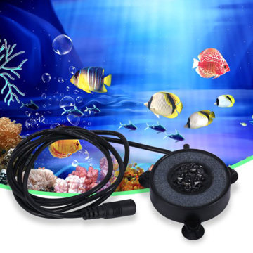 Aquarium Bubble Light Underwater RGB Fish Tank Air Curtain Light 6 Color Changing LED Submersible Aquarium Light EU/US Plug