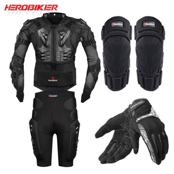 HEROBIKER Motorcycle Jacket Full Body Armor Motorcycle Chest Armor Motocross Racing Protective Gear Moto Protection S-5XL