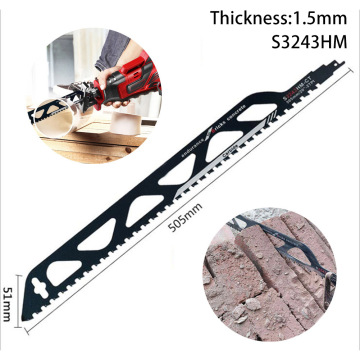 1pc S3243HM Reciprocating Saw Blade Power Tools Accessories For Brick Wall Metal Cutting Disc Jigsaw Saber Saws Blade