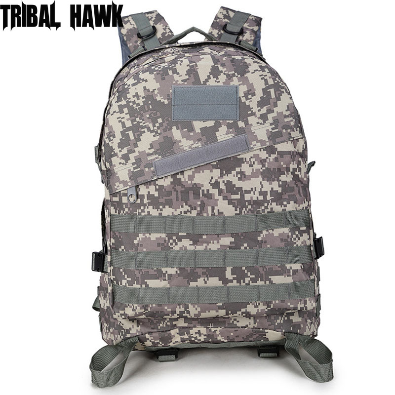 40L Military Tactical Backpack Molle Army Hunting Fishing Bags Men's Trekking Camping Travel Backpack Hiking Camouflage Mochila