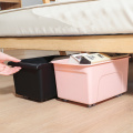 Self-Adhesive Furniture Caster Wheel Adhesive Pulley Storage Box Casters Trash Can Home Silent No Scratches Box Wheels