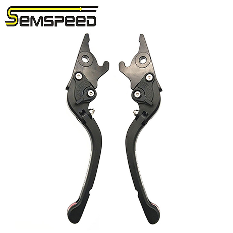 Motorcycle Brake Clutch Levers For Yamaha YZF-R1/R1M/R1S 2015-2020 YZF-R6 2017-2019 2020 Semspeed Adjustable Foldable CNC levers