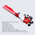 Hedgerow Machine Gasoline Tea Tree Pruning Machine Landscaping Double-blade Hedge Trimmer 650-700 MM