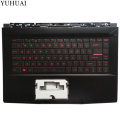 NEW US laptop keyboard for MSI GF63 8RC 8RD MS-16R1 US keyboard with laptop Palmrest COVER