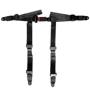 Car Modified 4 Seat Belts Adjustable Racing Seat Belts Car Safety Belt Four Points Seat Belts