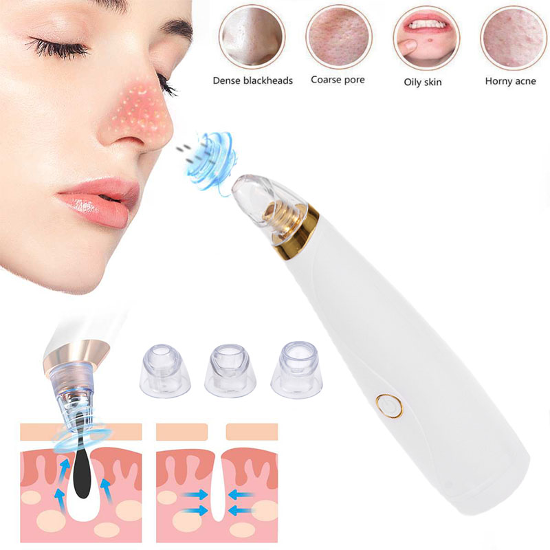 Electric Blackhead Remover Suction Pore Vacuum Cleaner Facial Cleanser Blackhead Removal Skin Care Nose Cleaner Skin Care