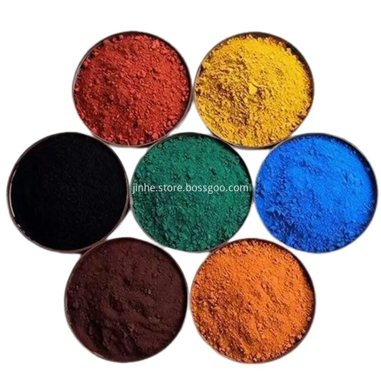 Iron Oxide Blue/Black/Yellow/Red Powder