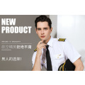 International AirLine Captain uniform pilot shirt male engineer Clothing night shop hairstylist Costume personality white shirt